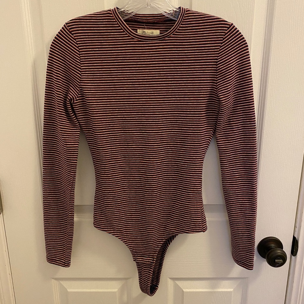 Madewell Stripe Bodysuit